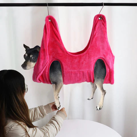 Pet Grooming Hammock: Secure Restraint and Calming Support for Stress-Free Grooming