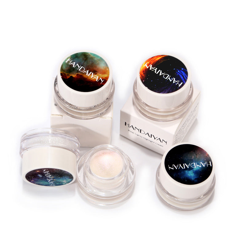 Enhance Your Beauty with the 5-Colors Aurora Chameleon Highlighter: A Radiant Multifunctional Beauty Product
