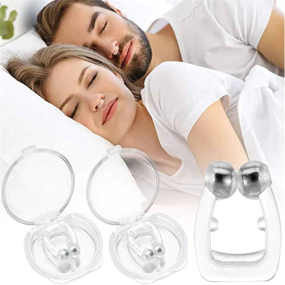Have A Snoring Problem? - This Anti-Snoring Nose Clip is the Solution.