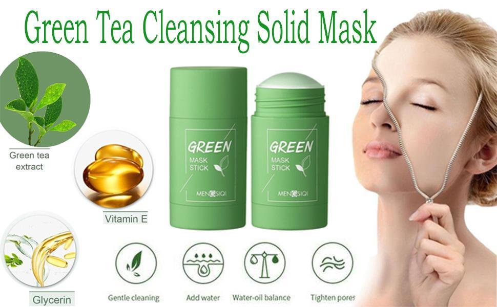 Cleansing Green Tea Mask Clay  | AmazBazaar