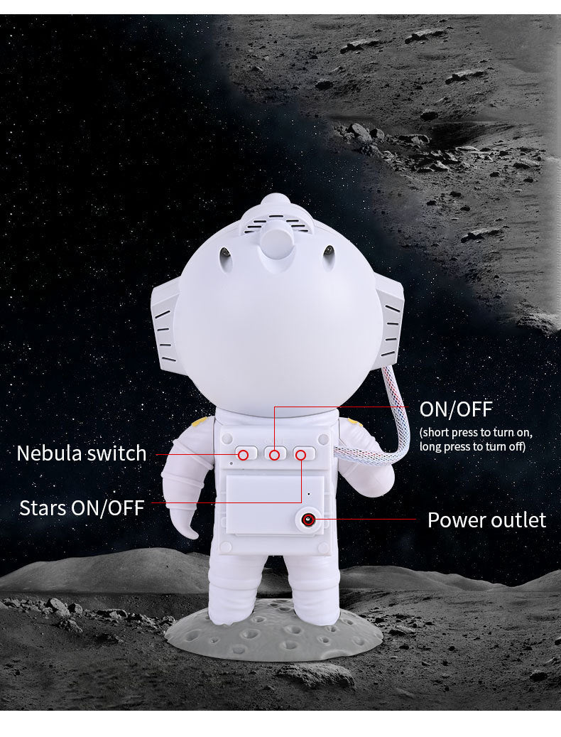 Galaxy Star Projector Starry Sky Night Light Astronaut Lamp