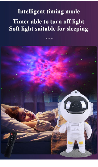 Galaxy Star Projector Starry Sky Night Light Astronaut Lamp