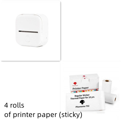 Portable Mini Thermal Label Printer
