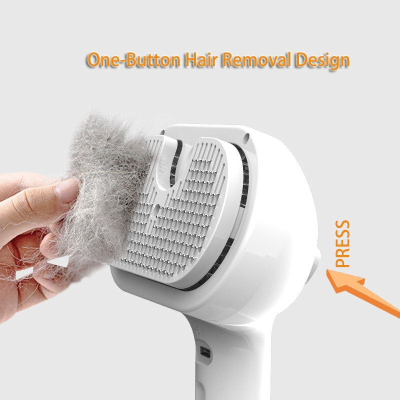 Pet Comb Self Cleaning Pets Hair Remover Brush For Dogs